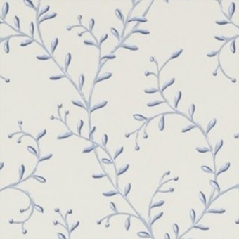 Leafberry Wallpaper Blue Colefax and Fowler