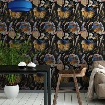 Papier peint panoramique Goldfish