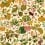 Panoramatapete Asian Fruits and Flowers Mindthegap Multi WP20315