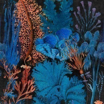 Papier peint panoramique Coral Reef Ultramarine Mindthegap