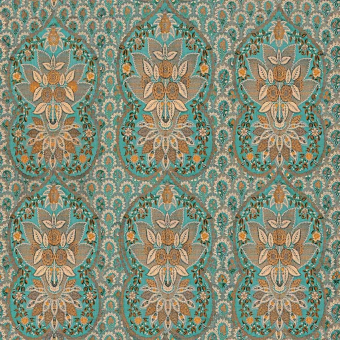 Floral Tapestry Panel Mint Mindthegap