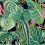 Papier peint panoramique Tropical Foliage Mindthegap Anthracite WP20366