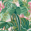 Papier peint panoramique Tropical Foliage Mindthegap Green WP20367