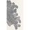 Anemone Rectangle rug La Chance Gris LC110101