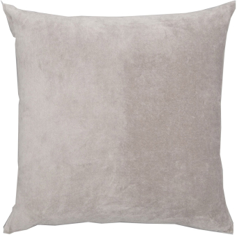 Cushion Velvet Oyster velvet/Natural linen Niki Jones