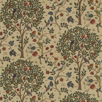Kelmscott Tree Linen Fabric - Morris and Co