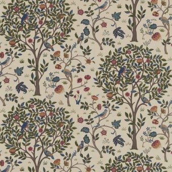 Kelmscott Tree Linen Fabric