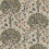 Kelmscott Tree Linen Fabric Morris and Co Woad/Wine DM6F220327