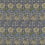 Tissu Kennet Morris and Co Indigo/Gold DM6F220322