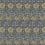 Tissu Kennet Morris and Co Indigo/Gold DM6F220322