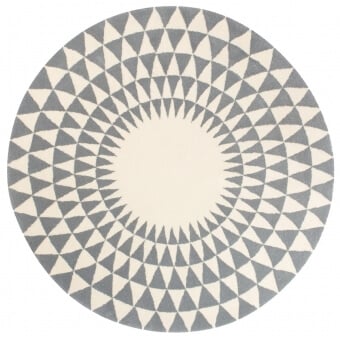 Concentric Steel Rug