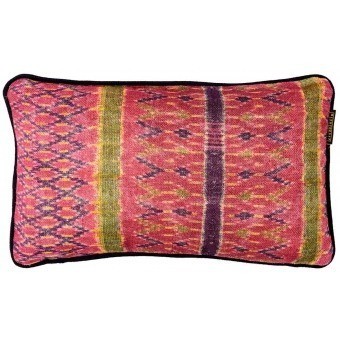 Lakai (rectangle) Cushion Red/Green Mindthegap