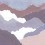 Panoramatapete Calobra Coordonné Lilac 8400132