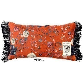 Black Bird (rectangle) Cushion