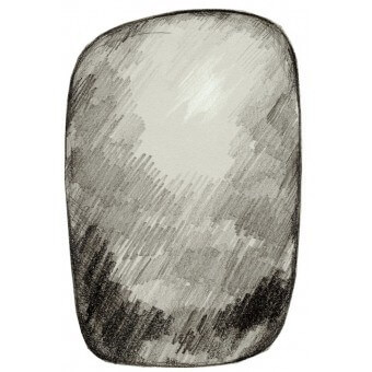 Tapis Scribble Grey
