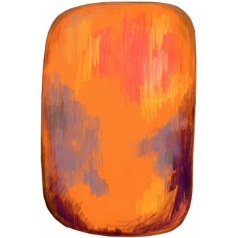 Tapis Scribble Yellow