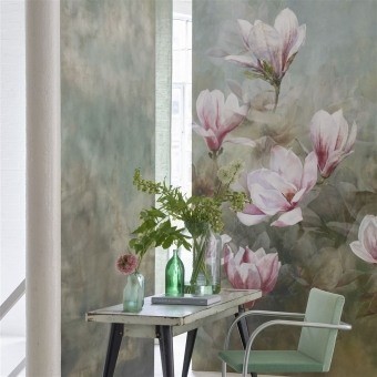 Panneau De Draperie Designers Guild Cara Blanc - Plis Brisby, Ourlet Lesté, Non Doublé