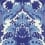 Aldwych Wallpaper Cole and Son Bleu 94/5025