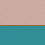 Panoramatapete Onem Tres Tintas Barcelona Rose/Turquoise M3002-2