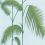 Carta da parati Palm Leaves Cole and Son Bleu ciel 66/2010