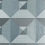 Pyramid Wallpaper Arte Bleu ciel 26503