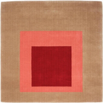Equivocal Rug by Josef Albers