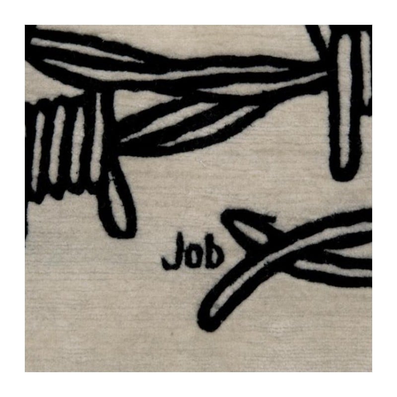 Barbed discount wire rug