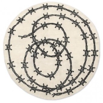 Teppich Barbed Wire