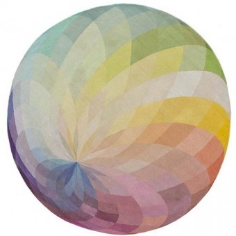 Teppich Spin 1 Multicolore Nodus