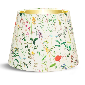 Aquafleur Taupe cone Lampshade