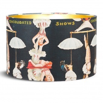 The Great Show Black Lampshade d35xh22 cm Mindthegap