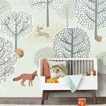 Papier peint panoramique In the Woods - Mini Me