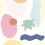 Papier peint panoramique Doodle - Mini Me Eijffinger Multi 399124