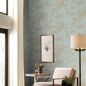 Tapete All Lined Up Beige/White York Wallcoverings