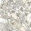Papier peint Vincent Poppies York Wallcoverings Black/Gray CY1519