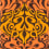 Papier peint Woodstock Cole and Son Orange 69/7126