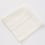 Rythmo BLANC Napkin Charvet Editions Ficelle RYTHMO BLANC FICELLE 45X45