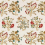 Tessuto Newill Embroidery Morris and Co Antique/Carmine DM5F236824