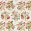 Tissu Newill Embroidery Morris and Co Antique/Carmine DM5F236824