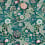 Tissu Wilhelmina Morris and Co Teal DM5F226604