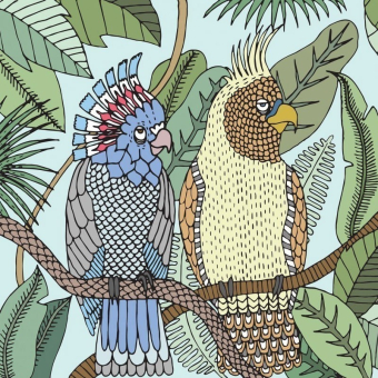 Carta da parati panoramica Cockatoo