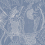 Carta da parati panoramica Cockatoo Texturae Bleu/Blanc TXYN16704