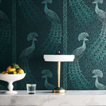 Papel pintado Pavo Parade
