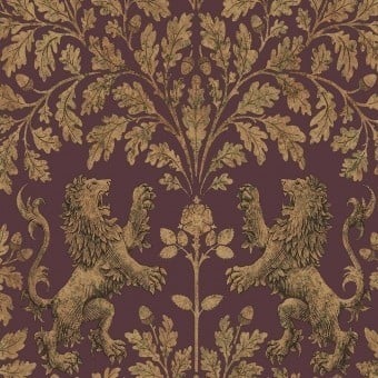 Boscobel Oak Wallpaper