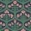 Carta da parati Floral Kingdom Cole and Son Rose/Forest 116/3010