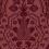 Papel pintado Pugin Palace Flock Cole and Son Claret 116/9034