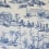 Les Travaux de la Manufacture Fabric Casal Bleu 30416-14