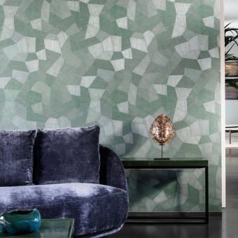 Facet wall covering Wall