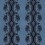 Coppelia Moire Fabric Edmond Petit Bleu 15508-2
