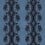 Coppelia Moire Fabric Edmond Petit Bleu 15508-2